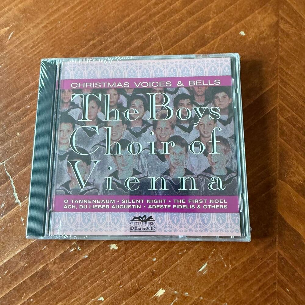 Special Music CD Pink Boys Choir of Vienna Christmas Voices Bells Sealed Media